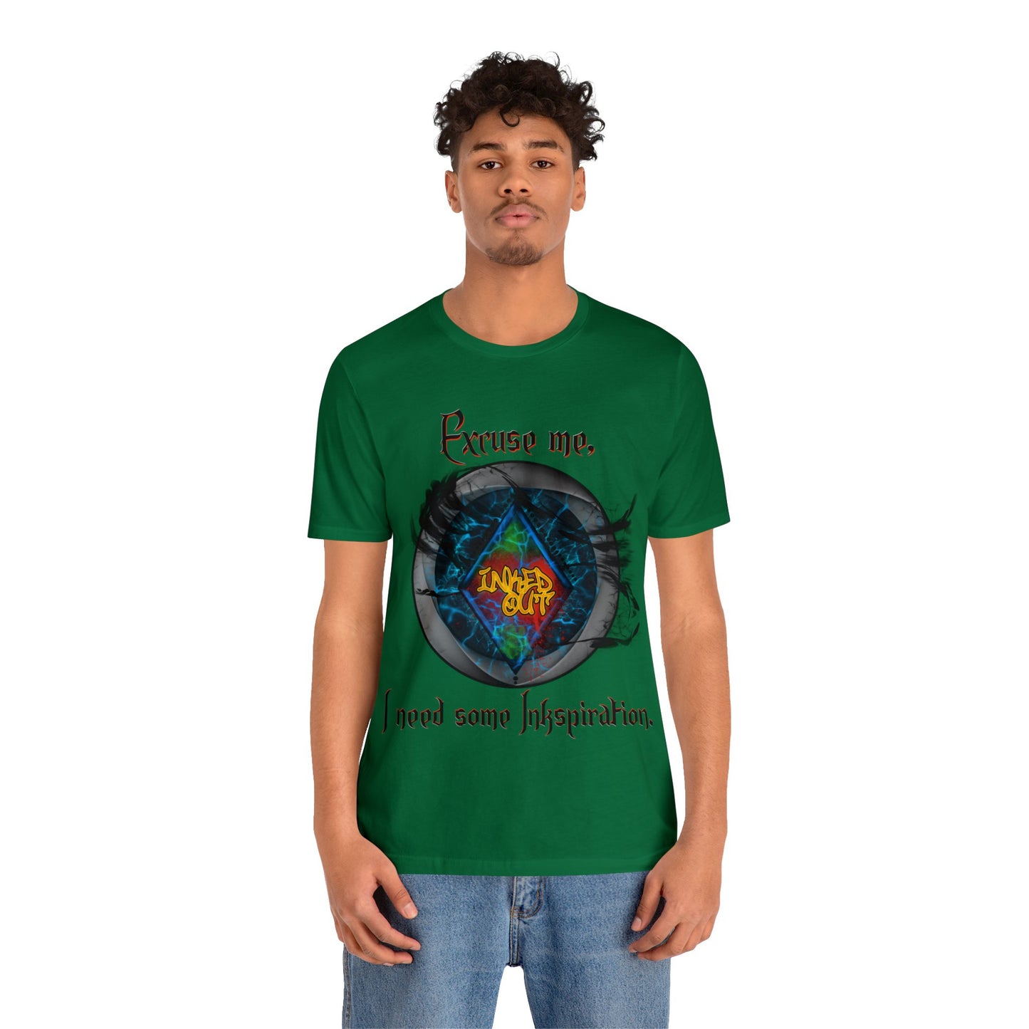 Excuse Me I need Some Inkspiration. Unisex Jersey Short Sleeve Tee