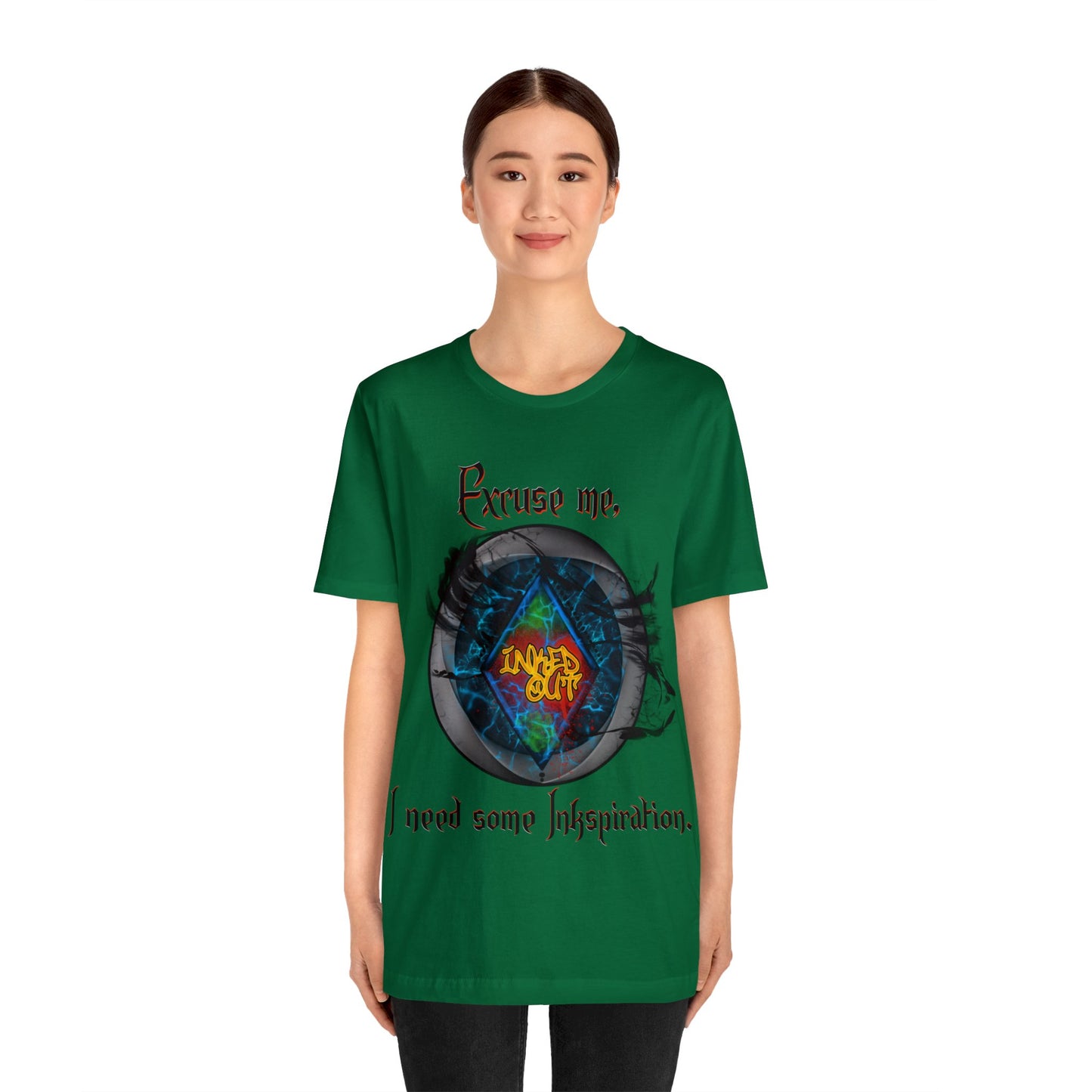 Excuse Me I need Some Inkspiration. Unisex Jersey Short Sleeve Tee