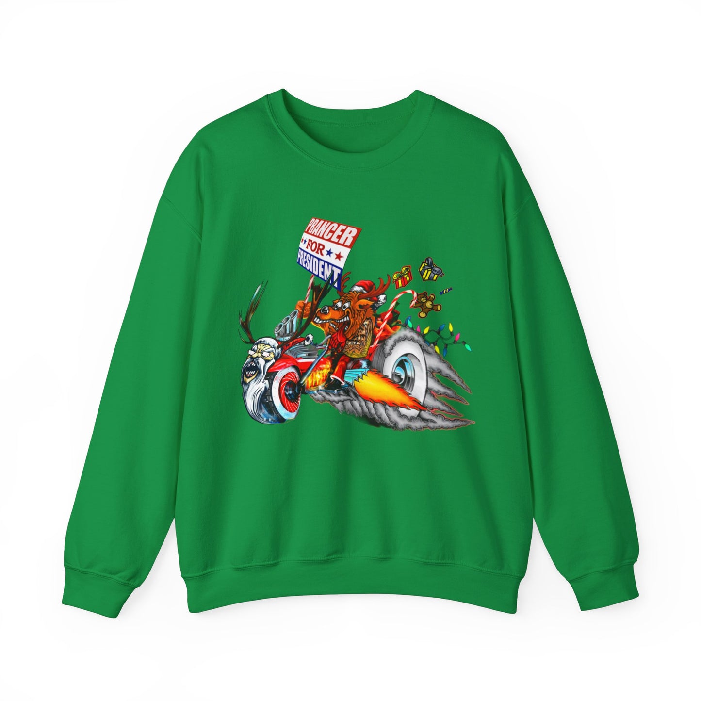 Prancer for President Unisex Heavy Blend™ Crewneck Sweatshirt