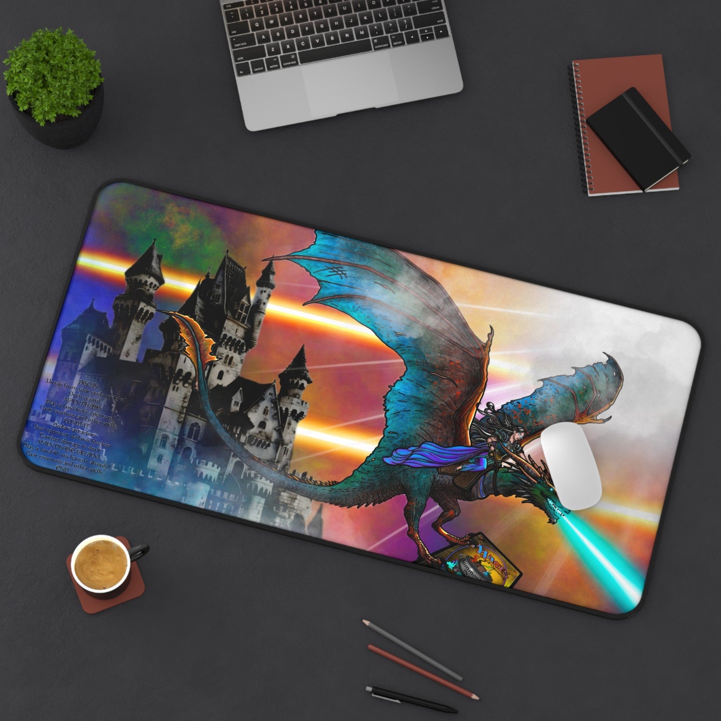 Lightning Drake SummoningSesh Card Mat