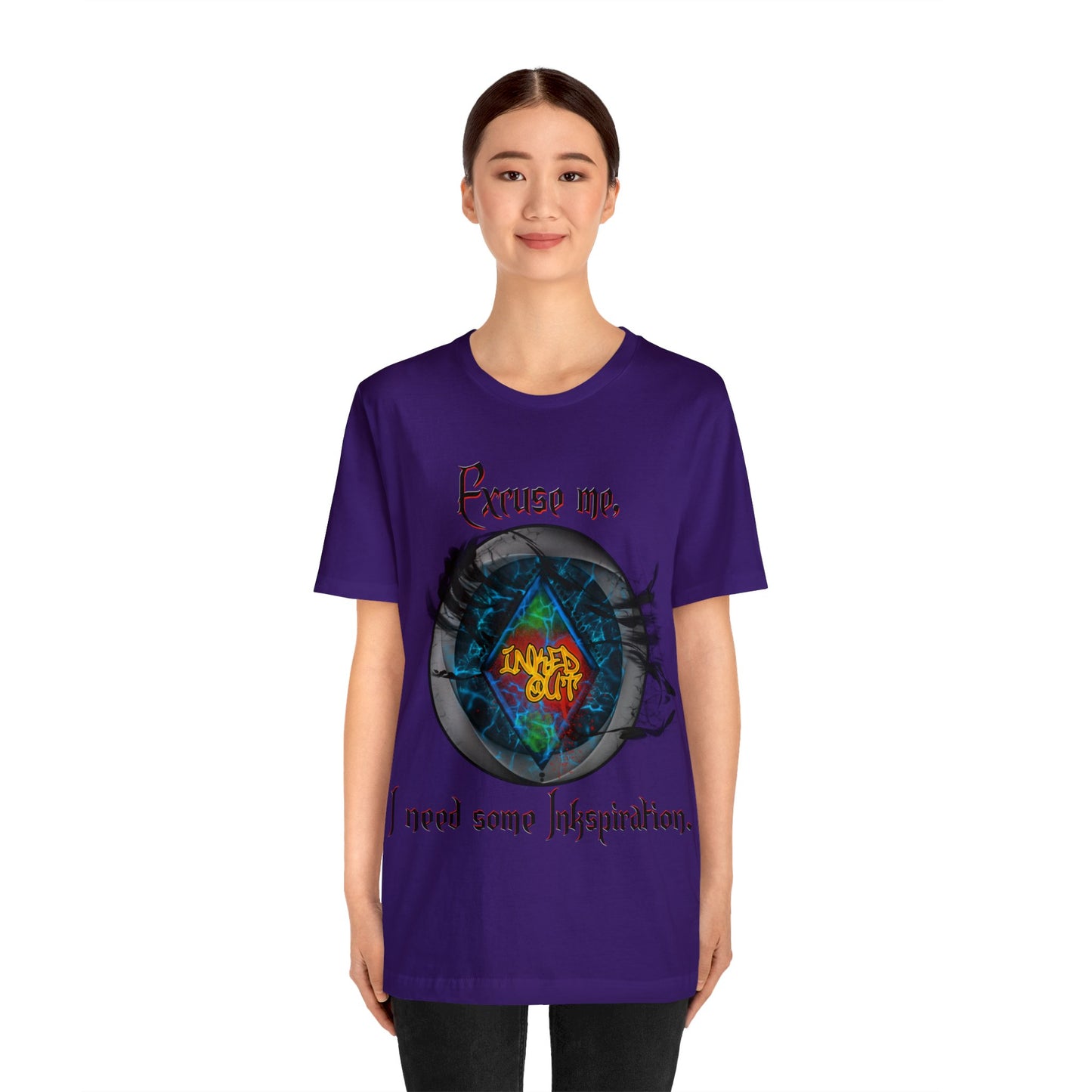 Excuse Me I need Some Inkspiration. Unisex Jersey Short Sleeve Tee