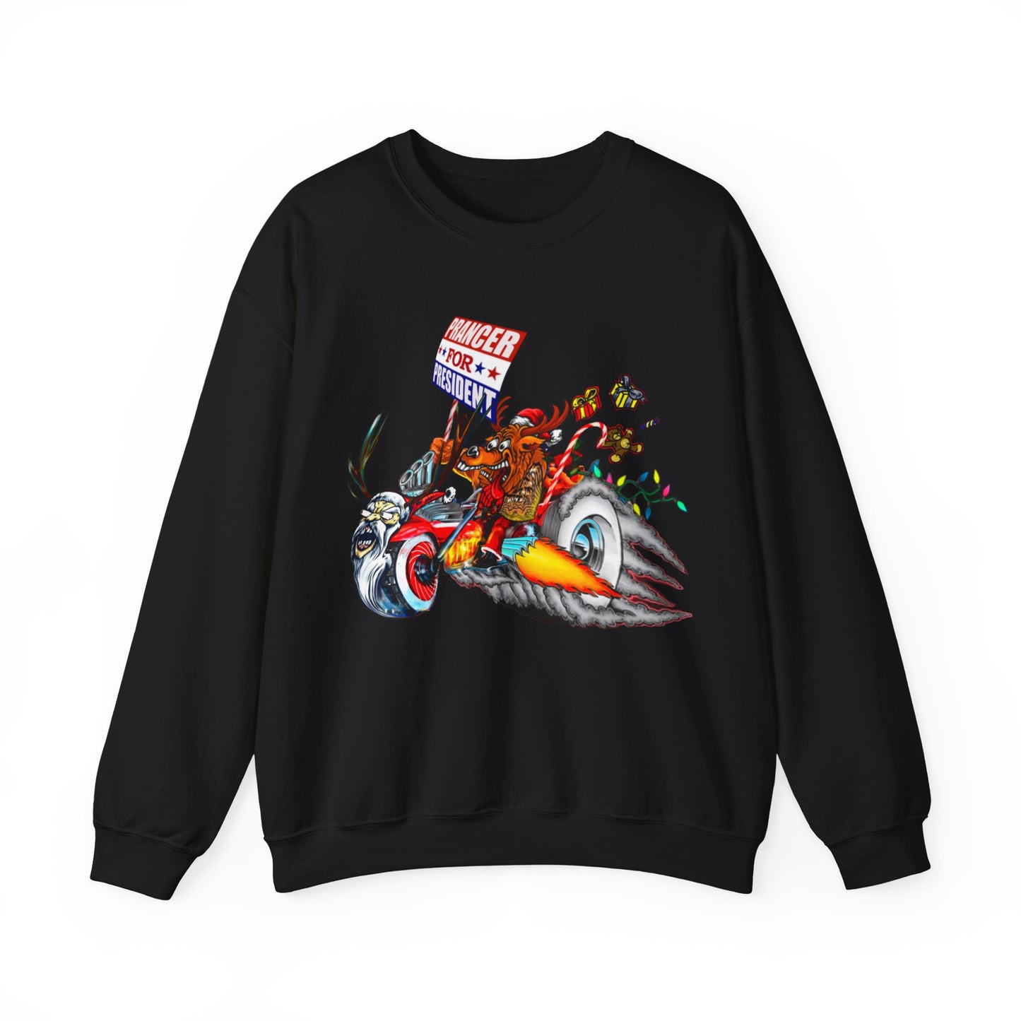 Prancer for President Unisex Heavy Blend™ Crewneck Sweatshirt