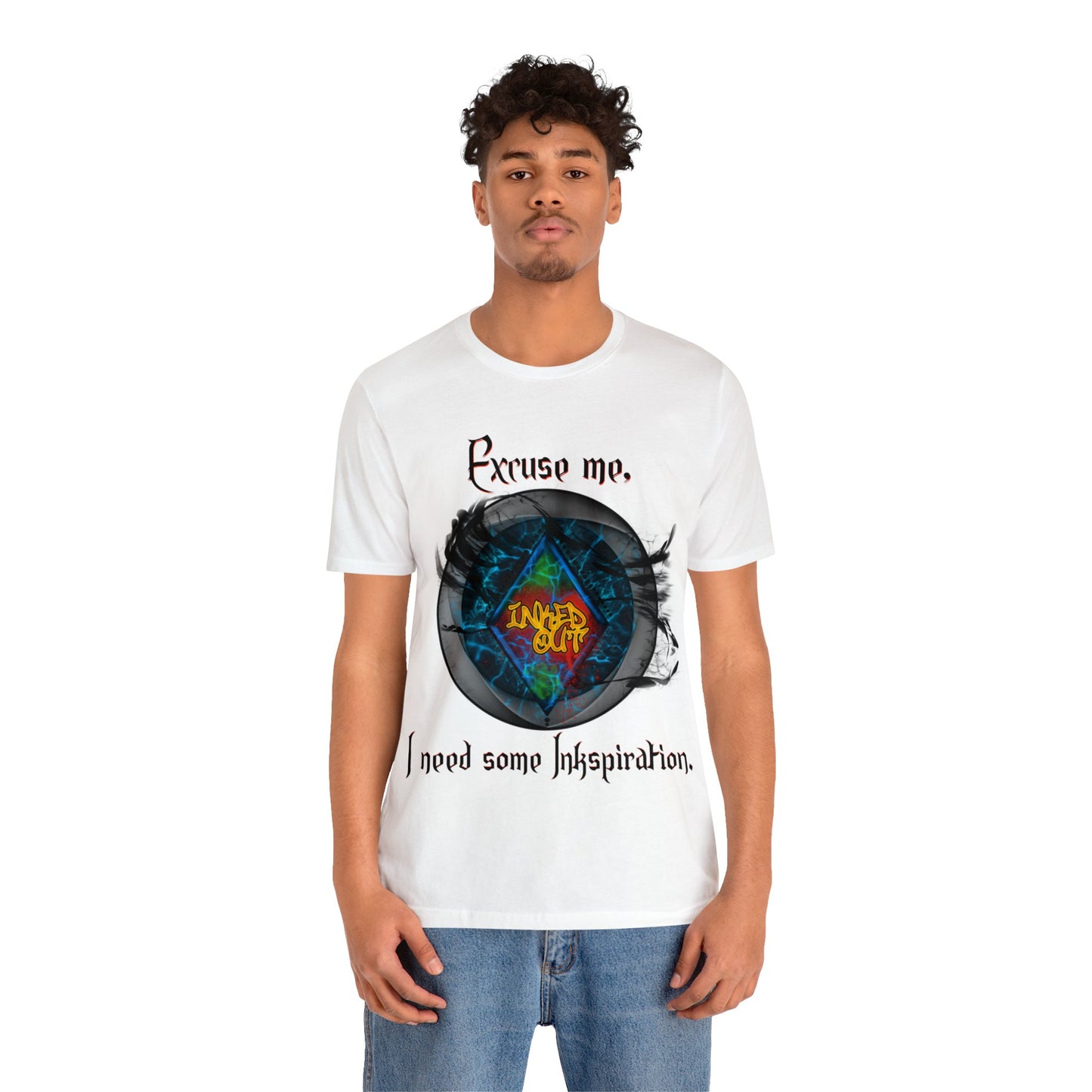 Excuse Me I need Some Inkspiration. Unisex Jersey Short Sleeve Tee