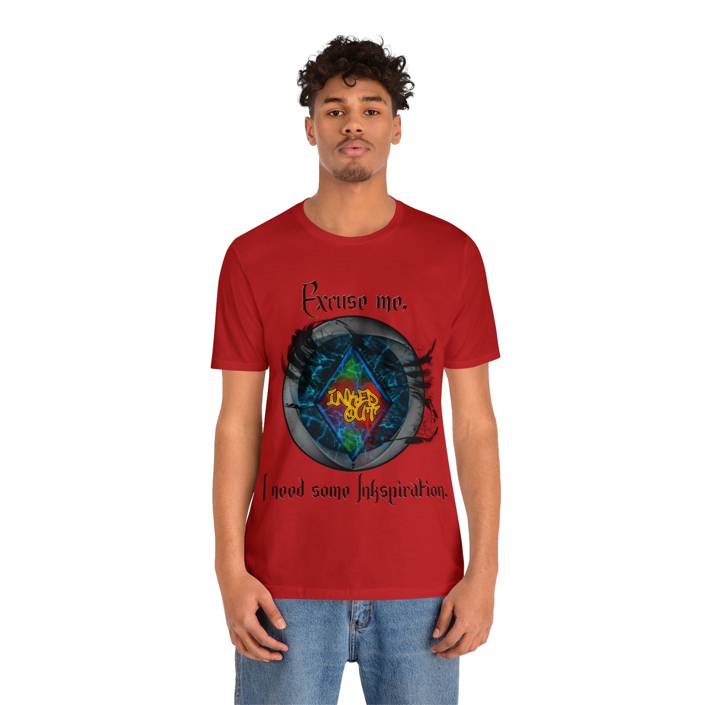 Excuse Me I need Some Inkspiration. Unisex Jersey Short Sleeve Tee