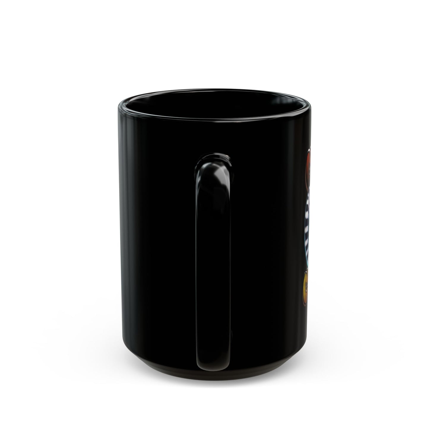Smoked In Chaos Over Coffee Black Mug - Perfect Gift for Coffee Lovers