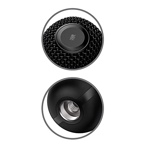 HyperX SoloCast – USB Condenser Gaming Microphone, for PC, PS4, PS5 and Mac, Tap-to-Mute Sensor, Cardioid Polar Pattern, great for Streaming, Podcasts, Twitch, YouTube, Discord,Black
