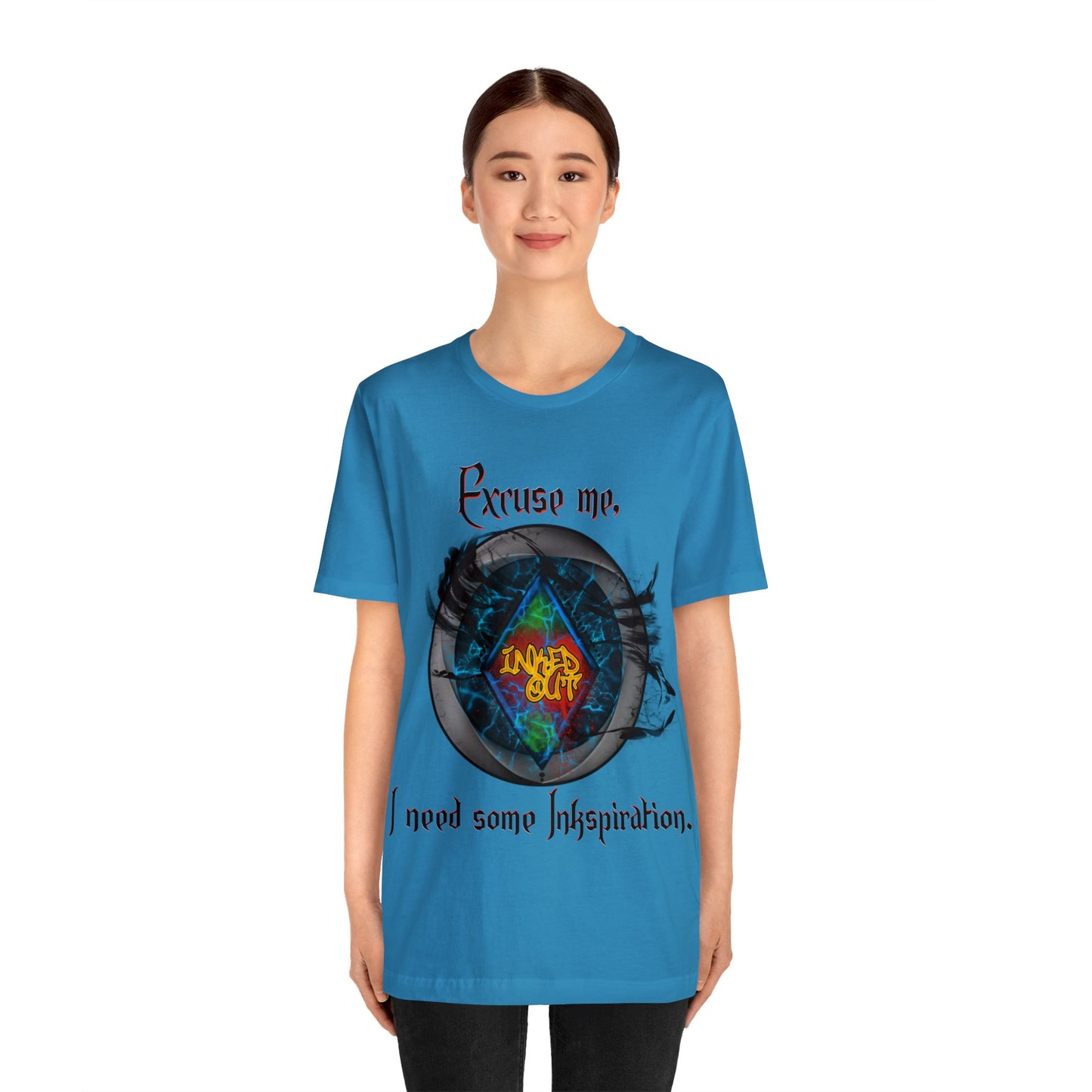 Excuse Me I need Some Inkspiration. Unisex Jersey Short Sleeve Tee