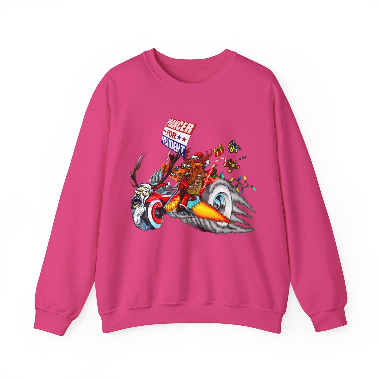 Prancer for President Unisex Heavy Blend™ Crewneck Sweatshirt