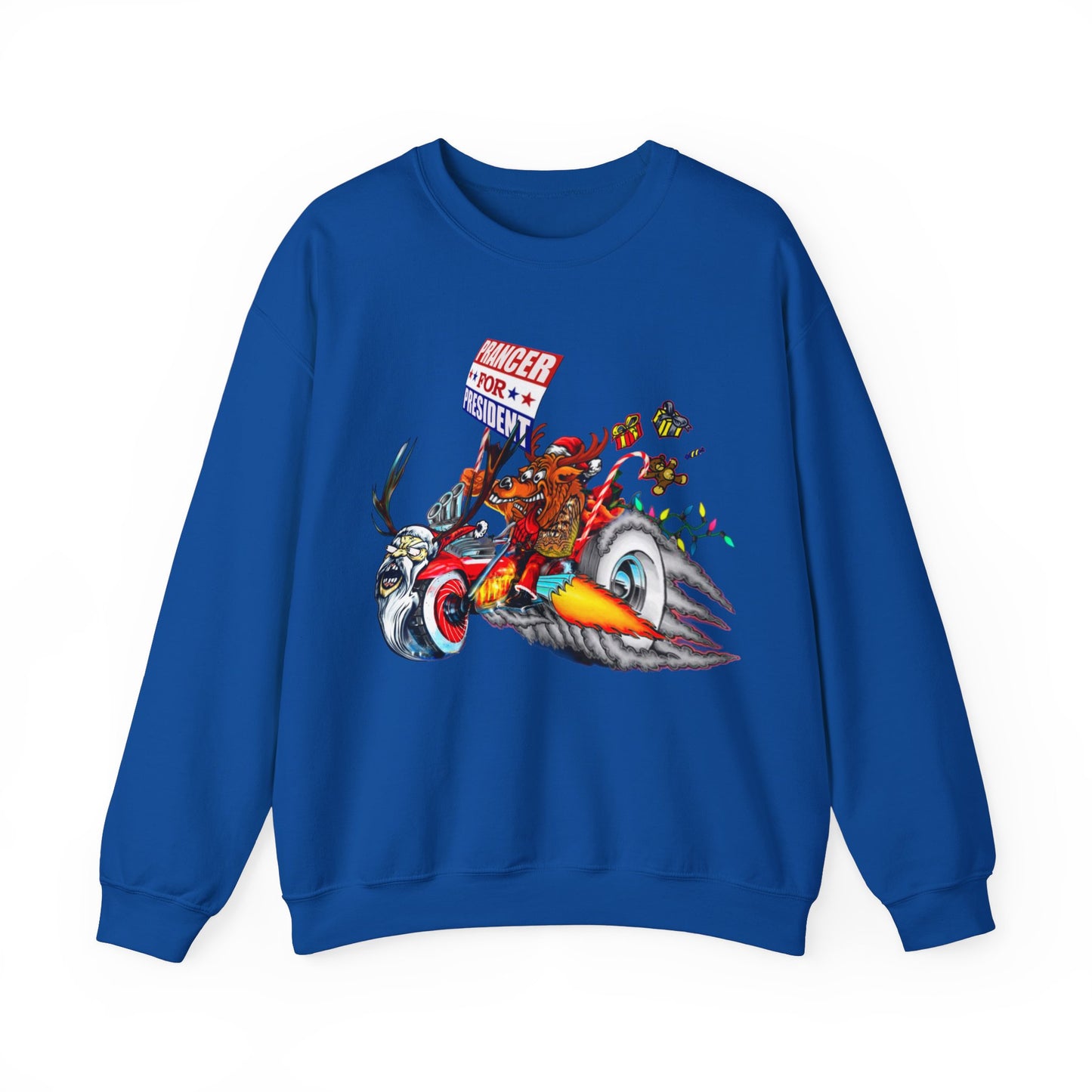Prancer for President Unisex Heavy Blend™ Crewneck Sweatshirt