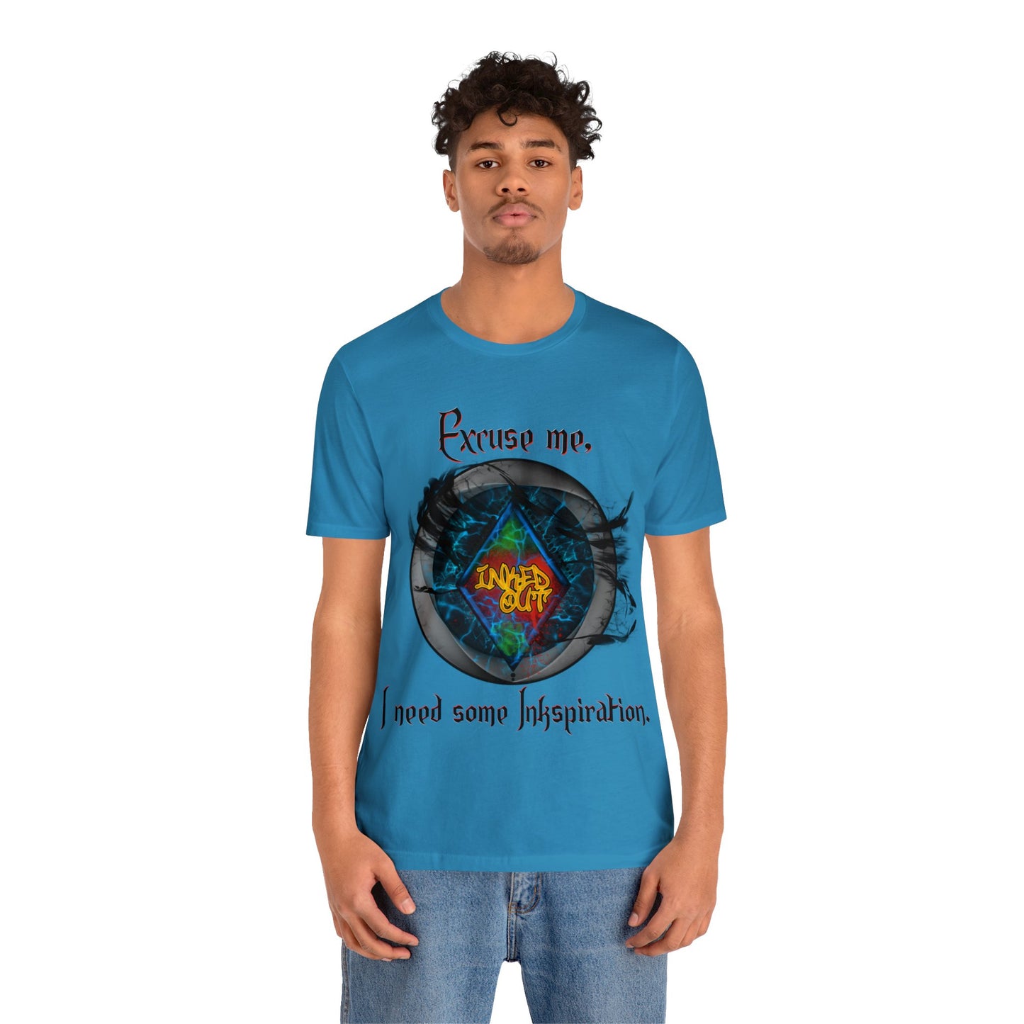 Excuse Me I need Some Inkspiration. Unisex Jersey Short Sleeve Tee