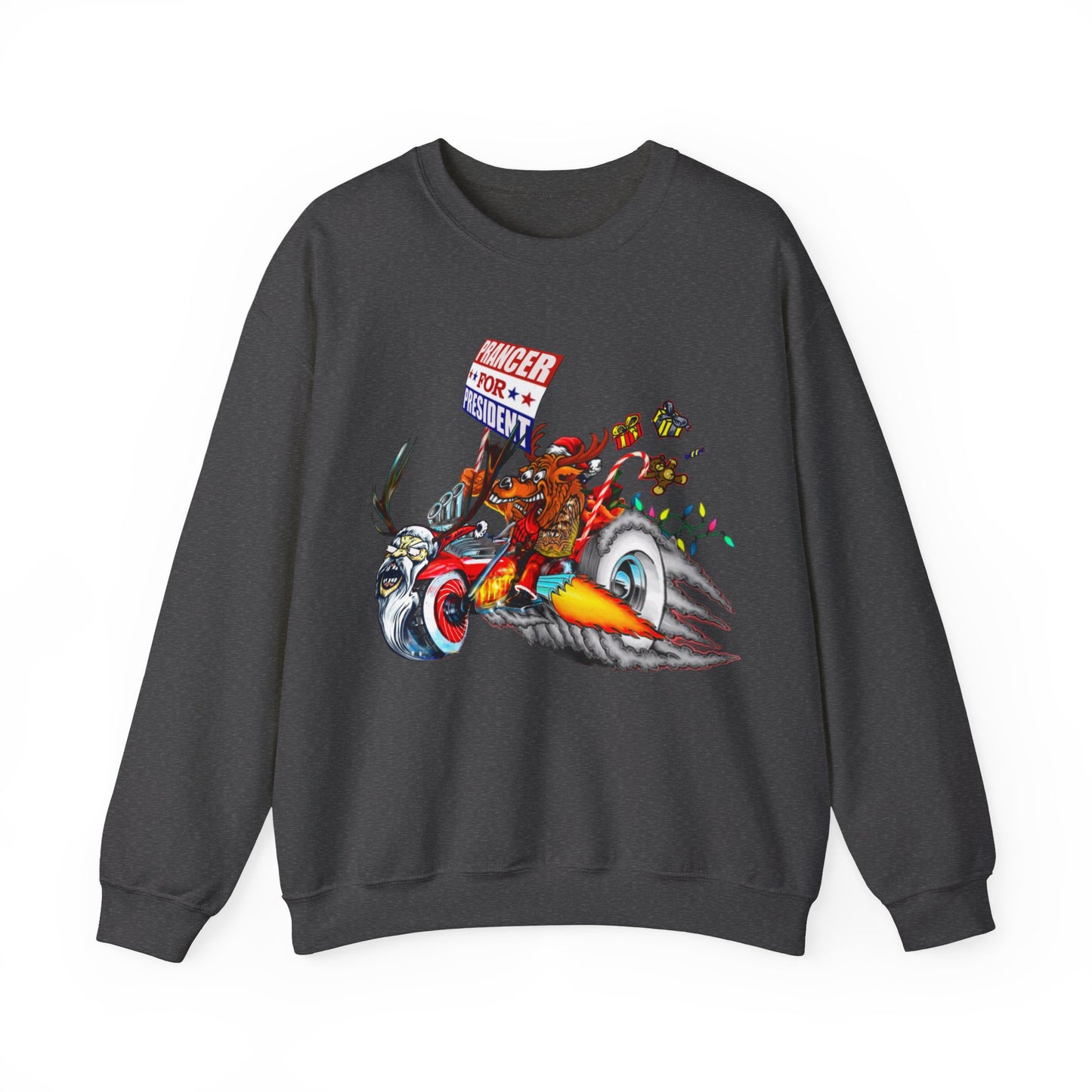 Prancer for President Unisex Heavy Blend™ Crewneck Sweatshirt