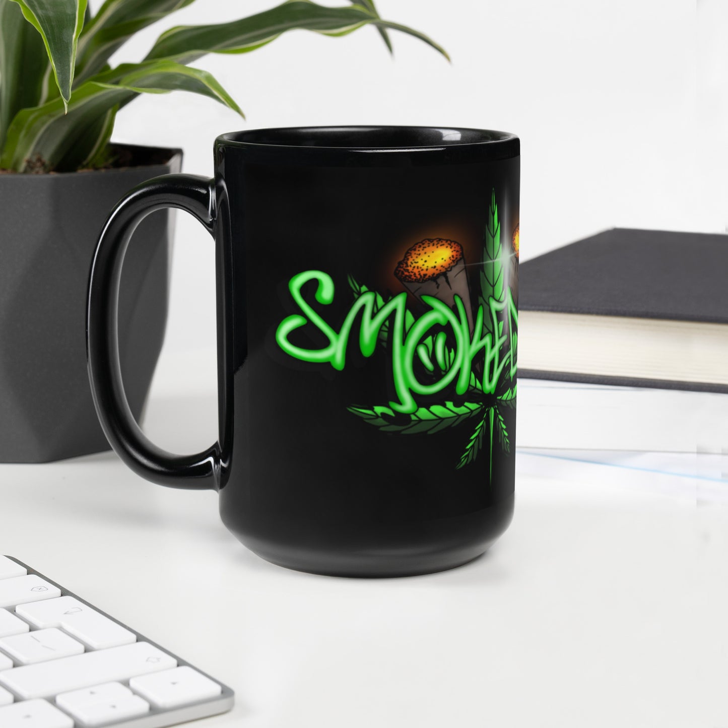 Black Glossy Mug