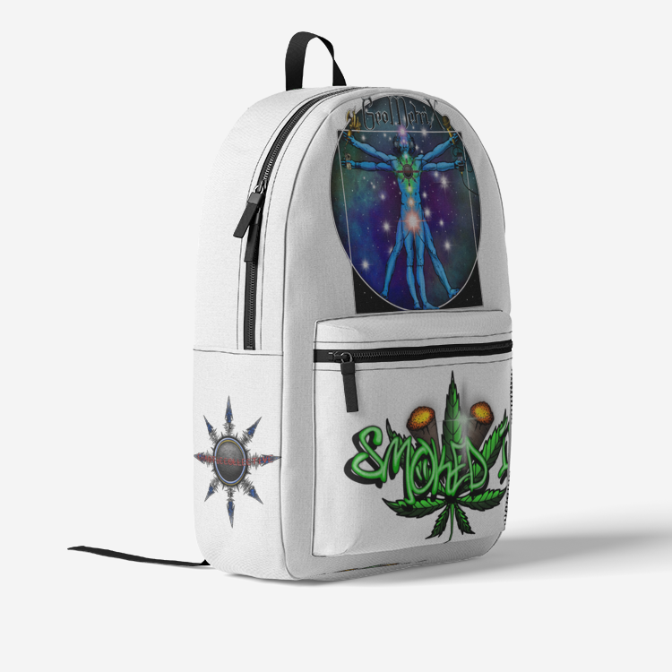 GeoMetrix, Smoked In, and Chaotic Collective Colorful Trendy Backpack