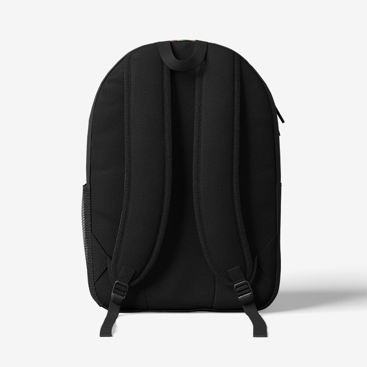 GeoMetrix, Smoked In, Chaotic Collective Colorful Trendy Backpack