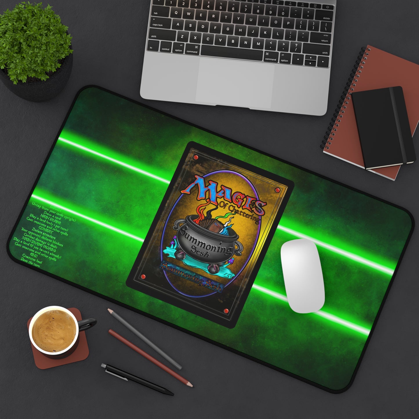 Mages of Chattering SummoningSesh Card Mat