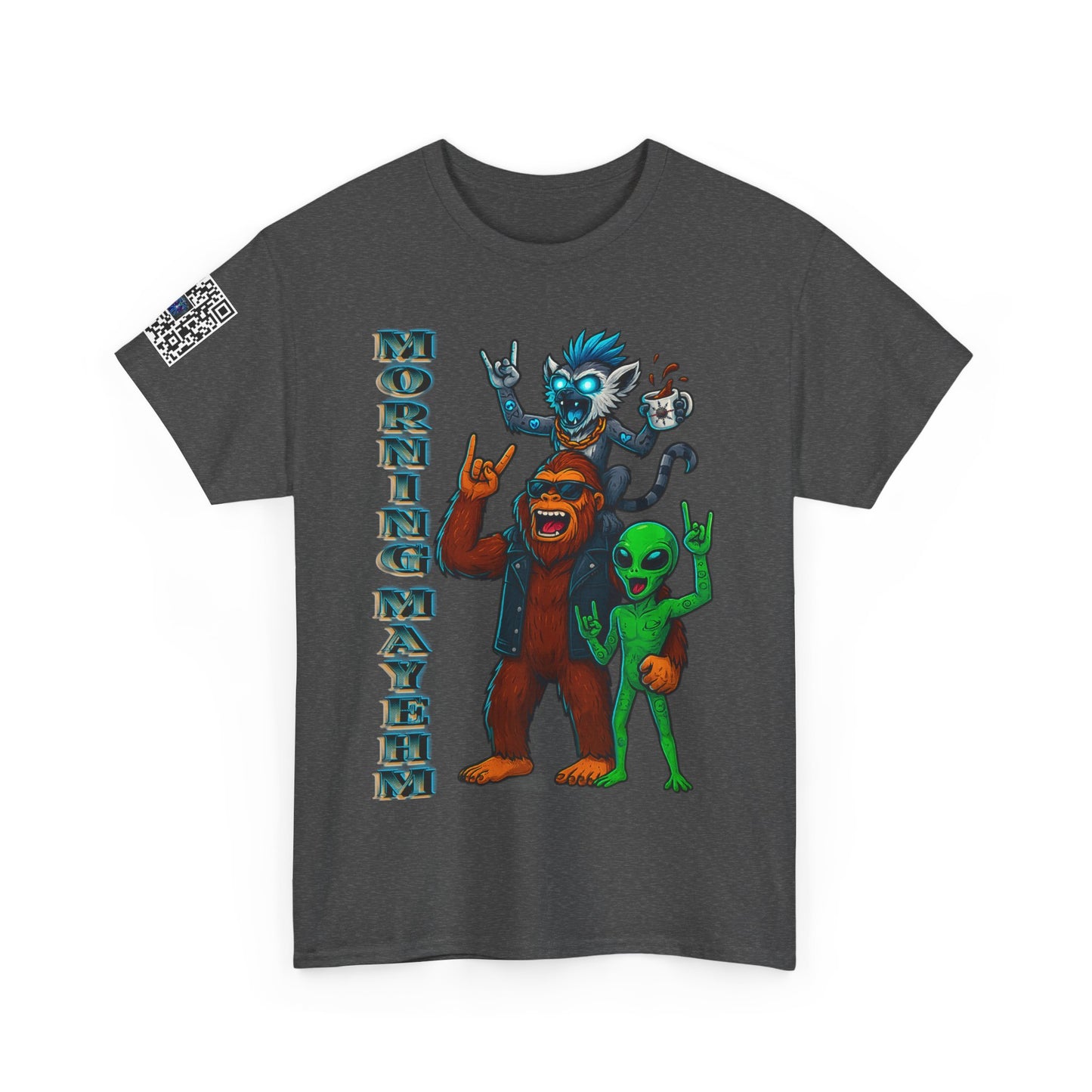 Morning Mayhem & the Blunt BreakDown unisex Heavy Cotton Tee