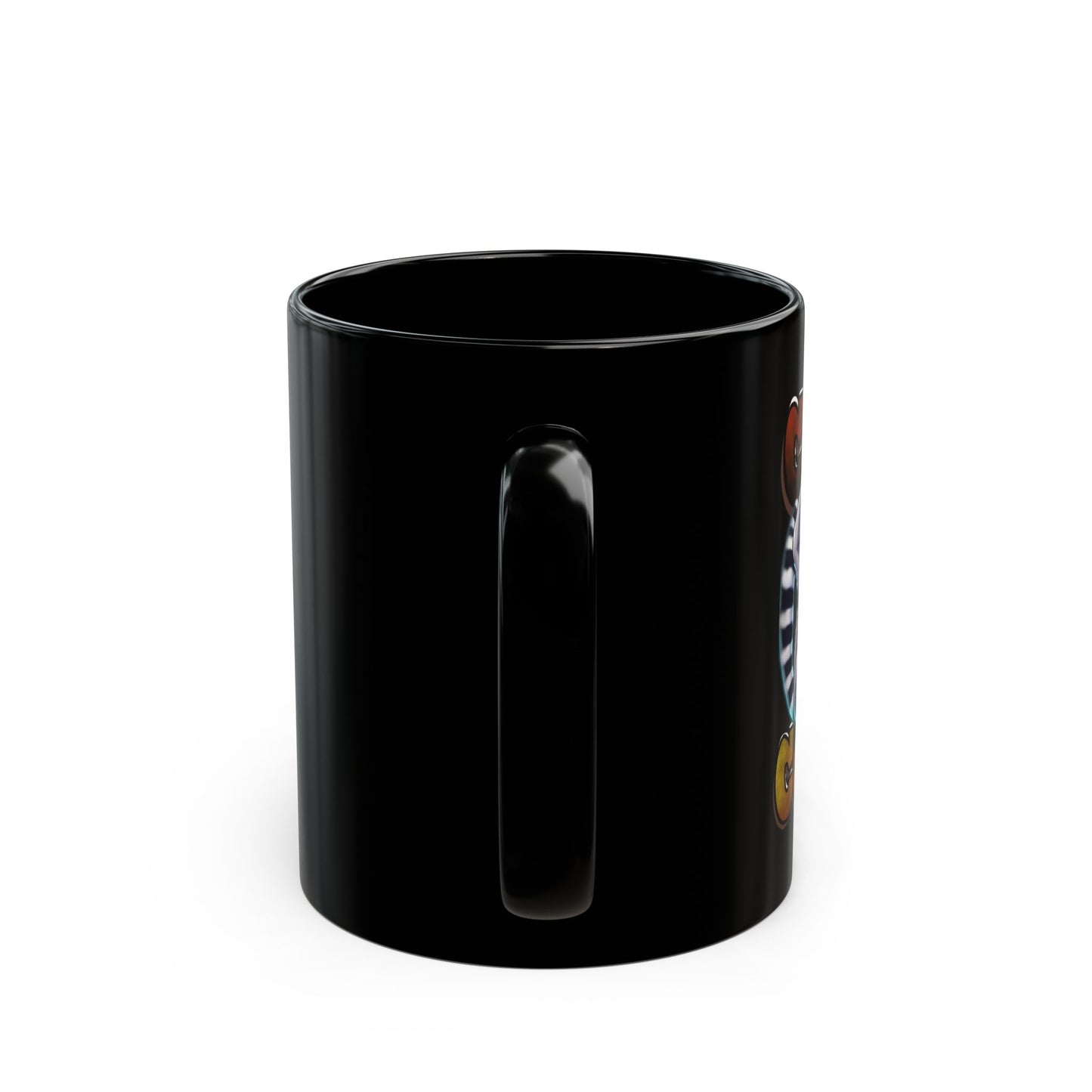 Smoked In Chaos Over Coffee Black Mug - Perfect Gift for Coffee Lovers