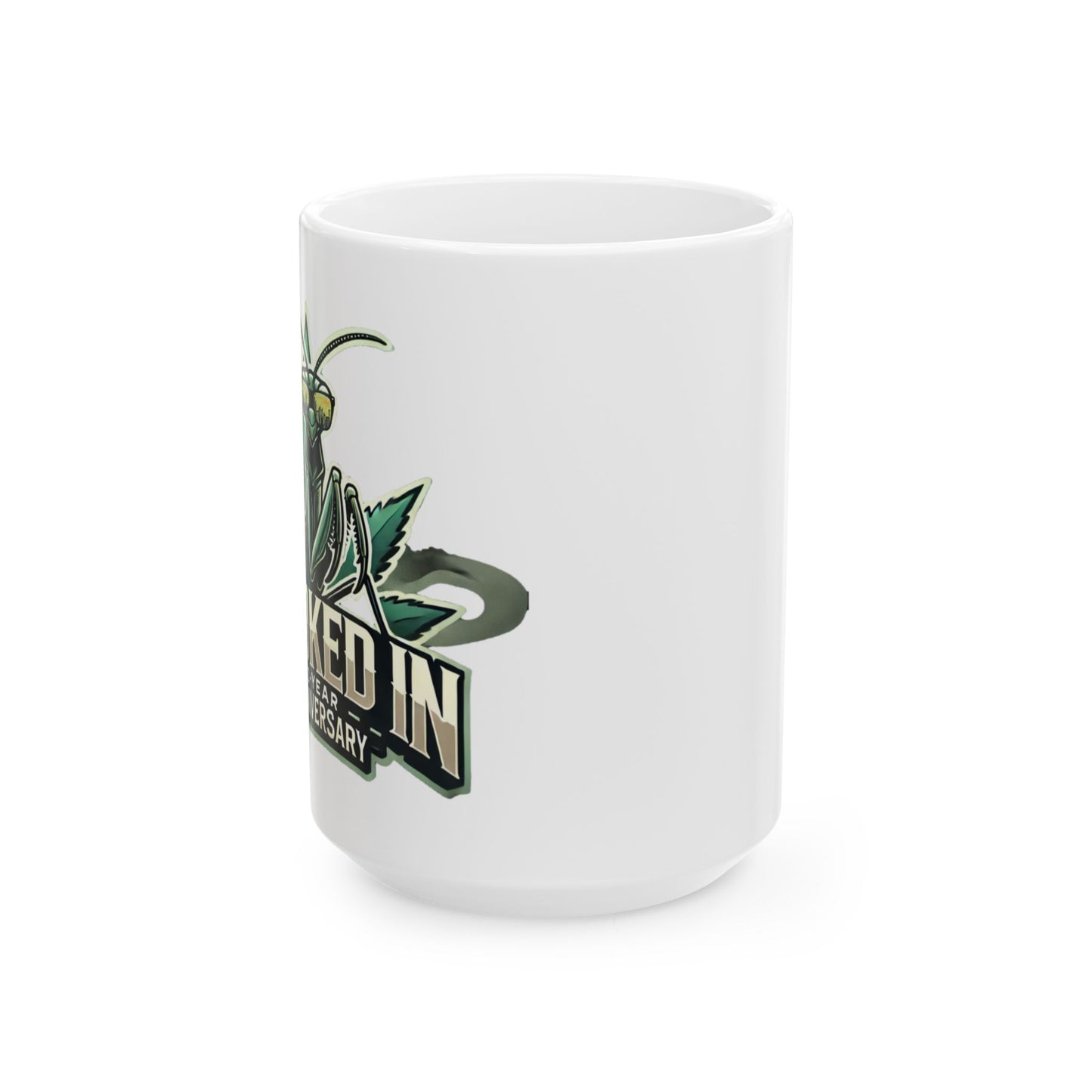 Locked In Ceramic Mug - Perfect for Coffee Lovers and Gift Occasions