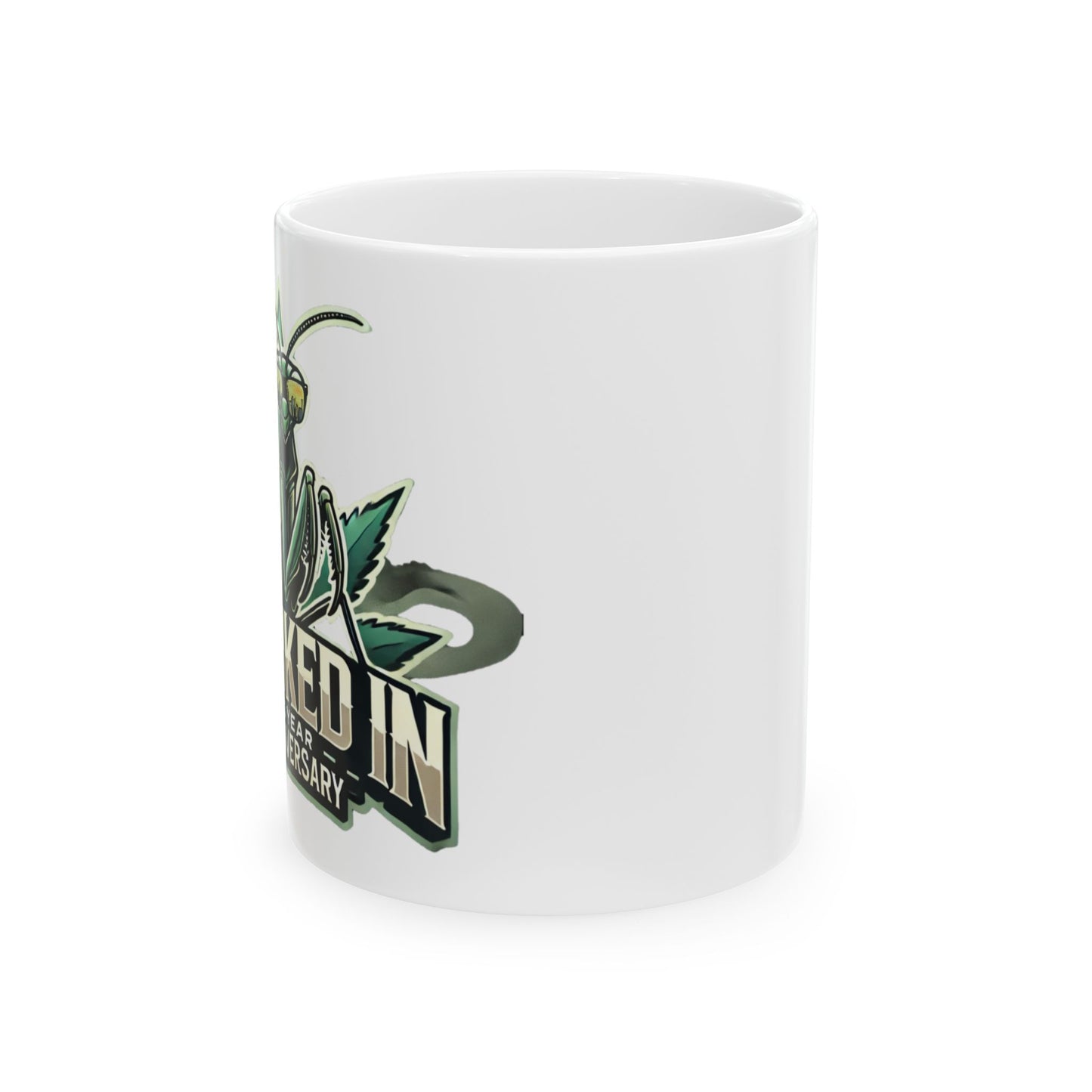 Locked In Ceramic Mug - Perfect for Coffee Lovers and Gift Occasions