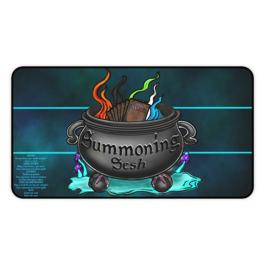 Summoning Sesh Cauldron Card Mat