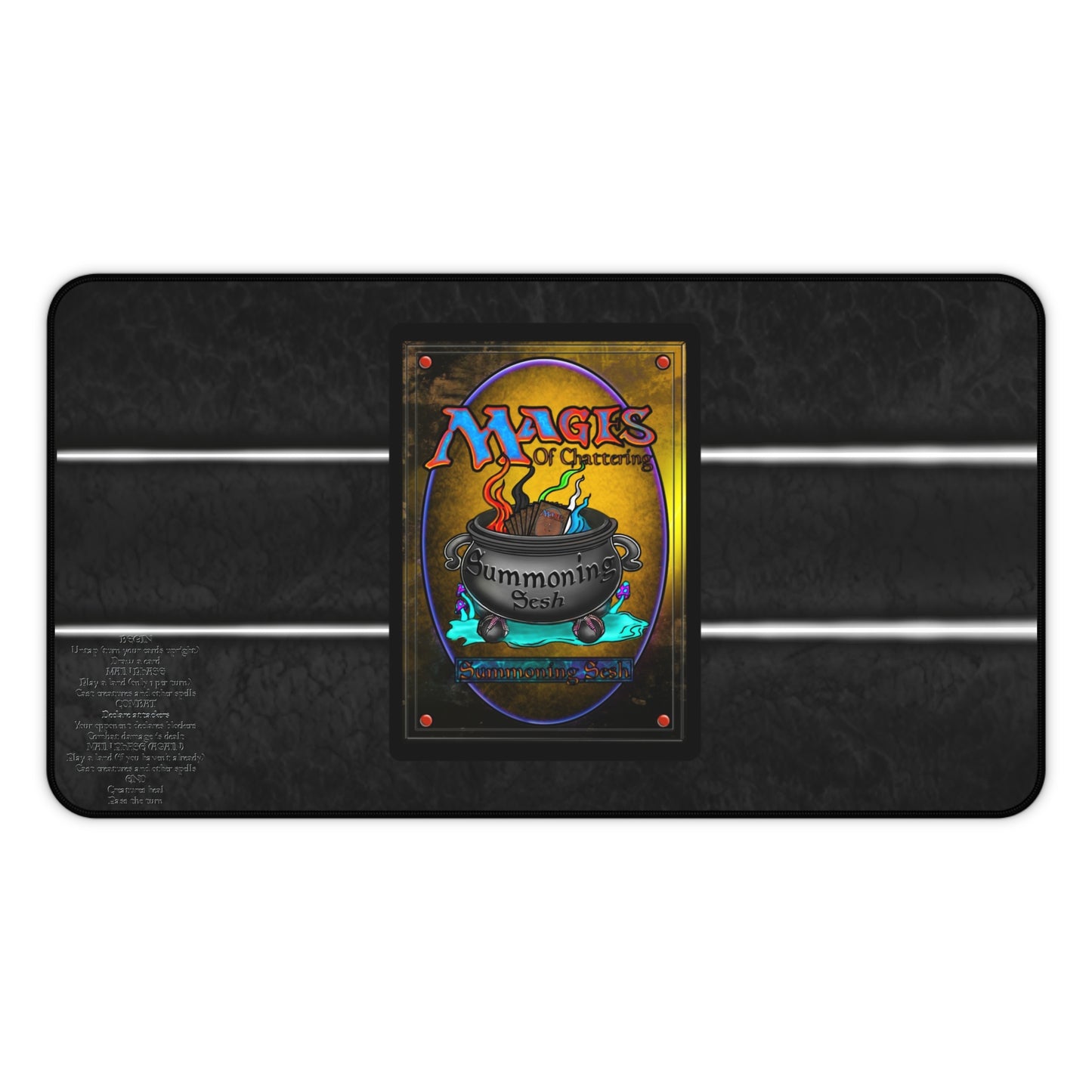 Mages of Chattering SummoningSesh Card Mat