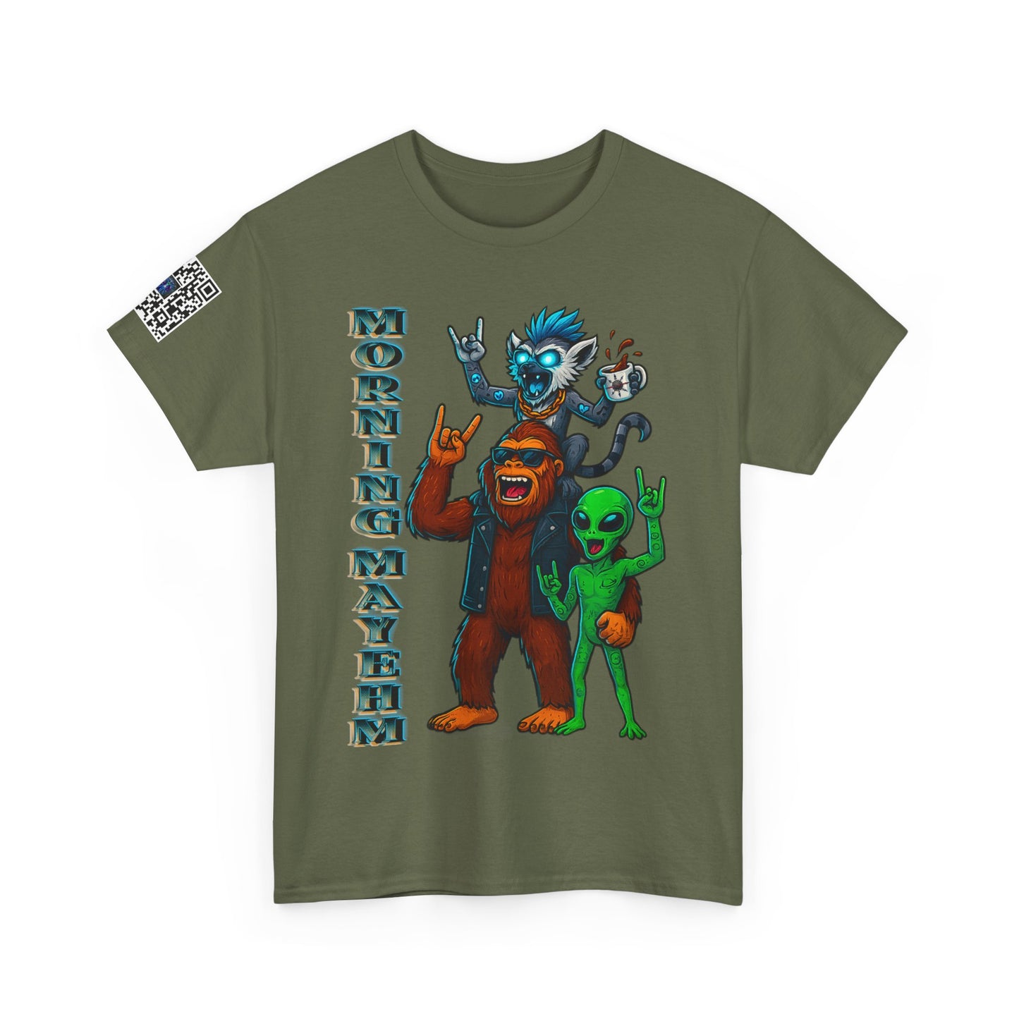 Morning Mayhem & the Blunt BreakDown unisex Heavy Cotton Tee