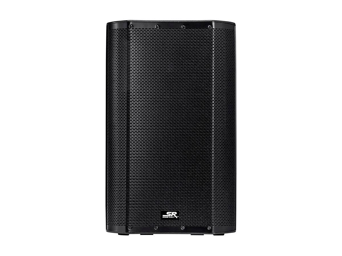 Monoprice Stage Right Series, 15-Inch Powered Speaker, 1400W, SRD215, Class D Amp, DSP, Bluetooth Streaming