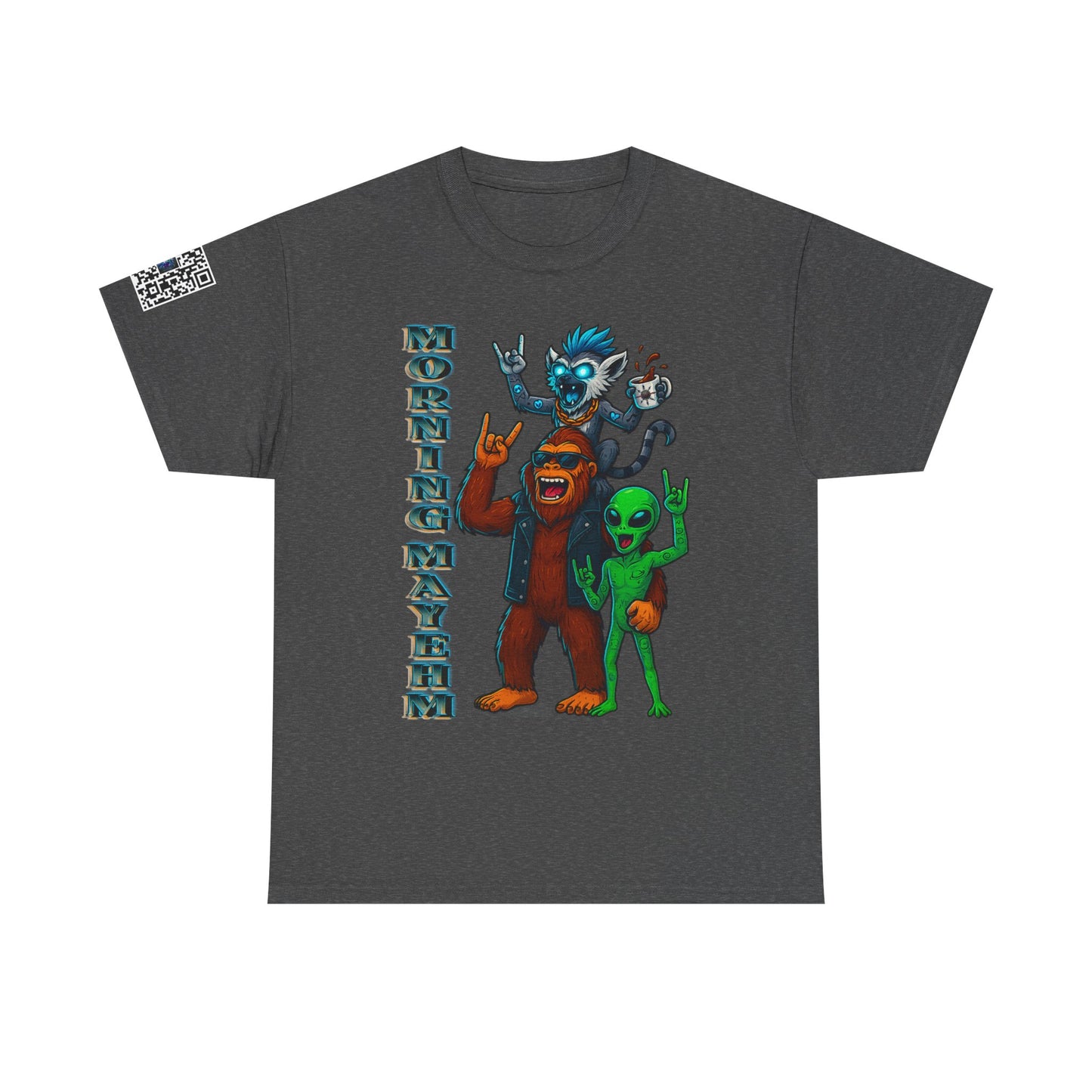 Morning Mayhem & the Blunt BreakDown unisex Heavy Cotton Tee