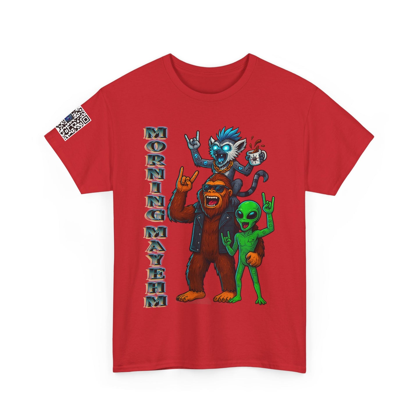 Morning Mayhem & the Blunt BreakDown unisex Heavy Cotton Tee