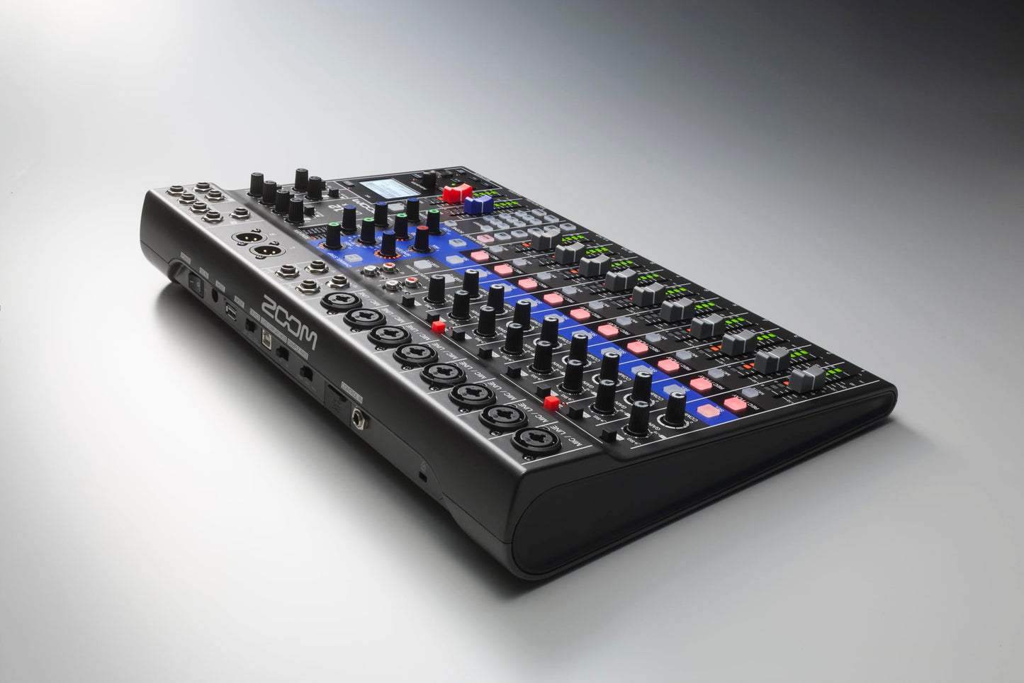 Zoom LiveTrak L-12 Digital Mixer & Multitrack Recorder, for Music, Podcasting, and More, 12-Input/ 14-Channel SD Recorder, 14-in/4-out USB Audio Interface, 5 Powered Headphone Outputs