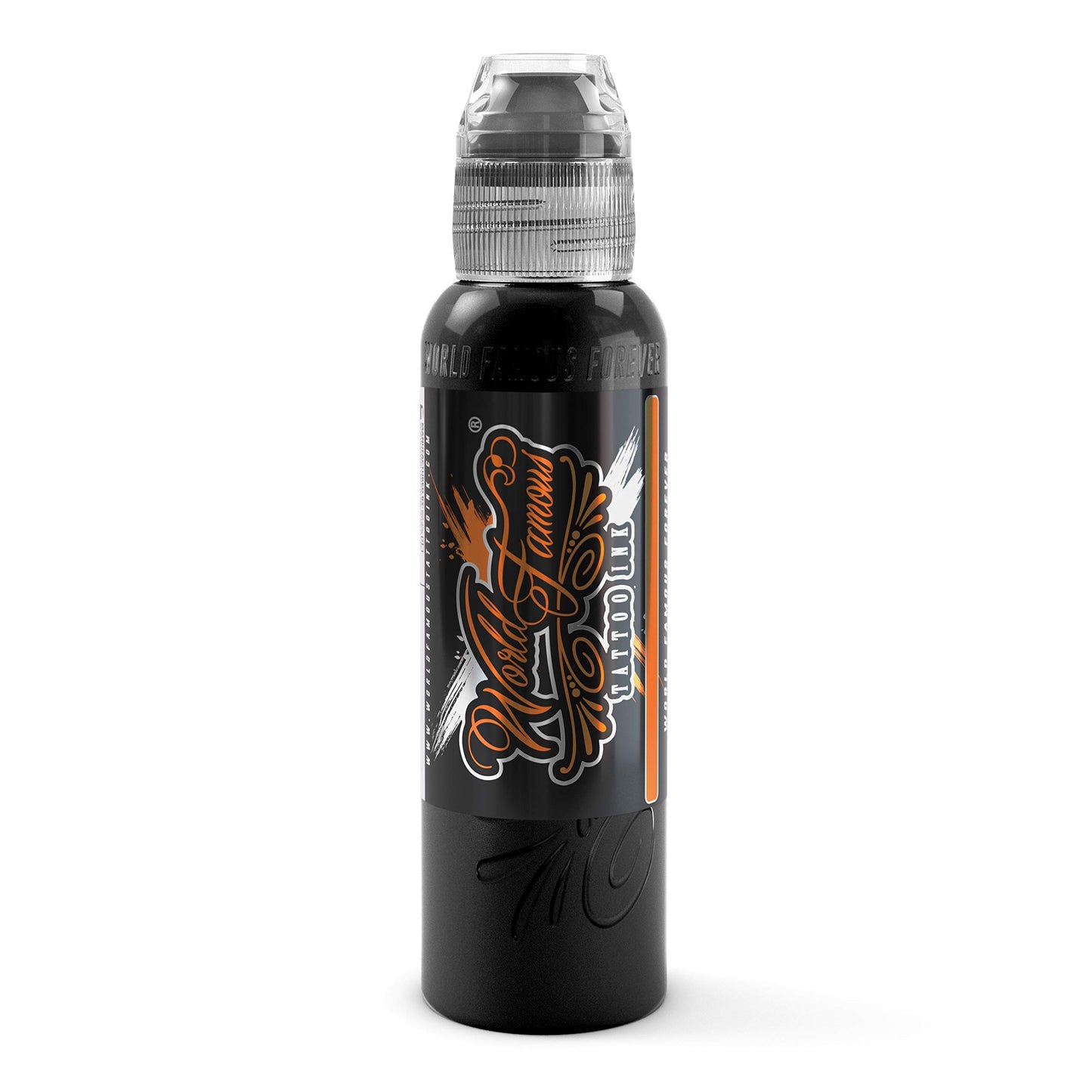 World Famous Tattoo Ink - Outlining Black Tattoo Ink - Professional Tattoo Ink & Tattoo Supplies - Skin-Safe Permanent Tattooing in Bold Shades - Vegan & Non-Toxic (8 oz)