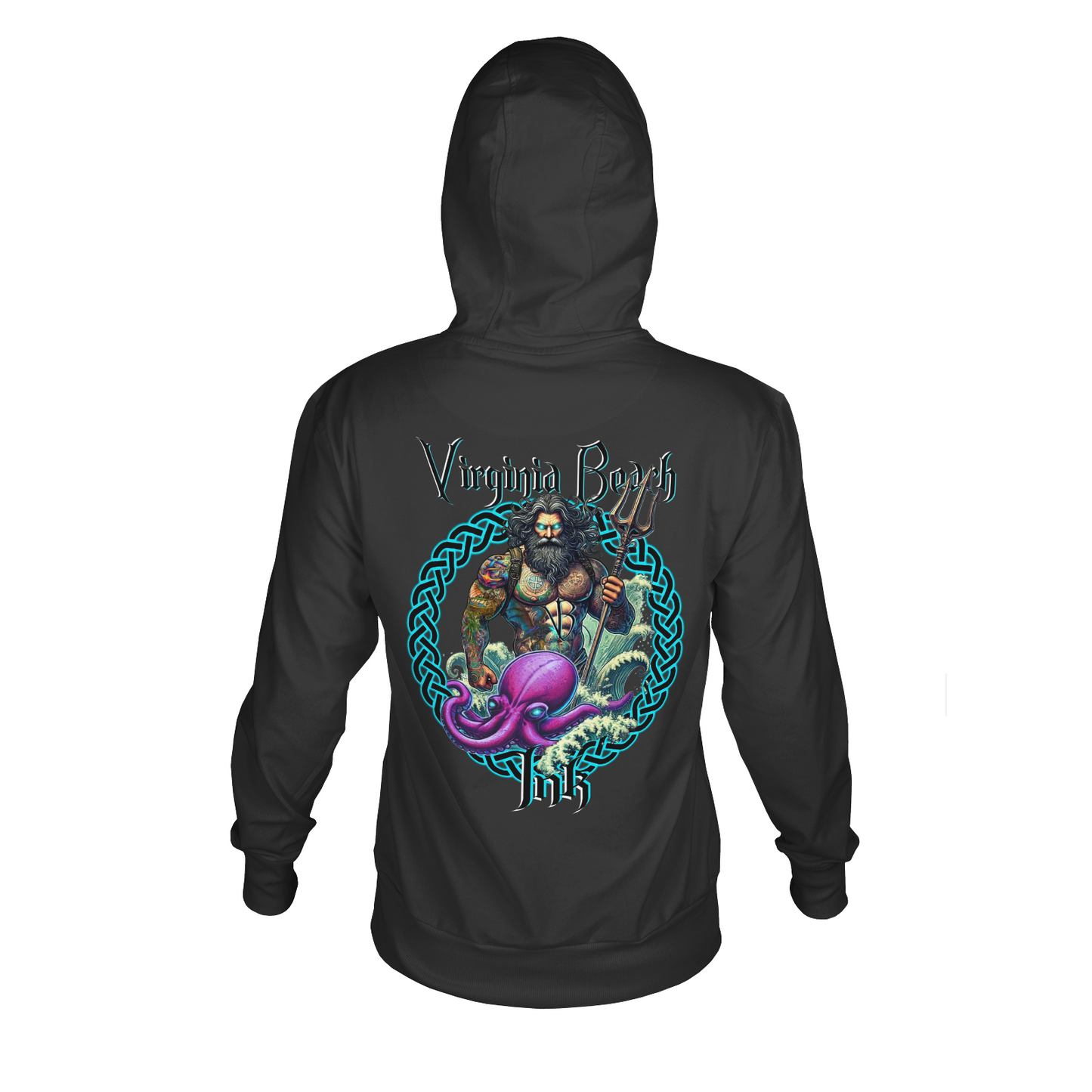 Virginia Beach Ink Pullover Premium Hoodie