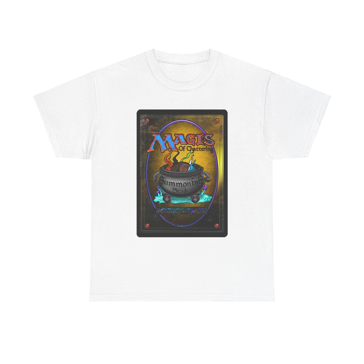 Mages of Chattering Sumnoning Sesh Unisex Heavy Cotton Tee