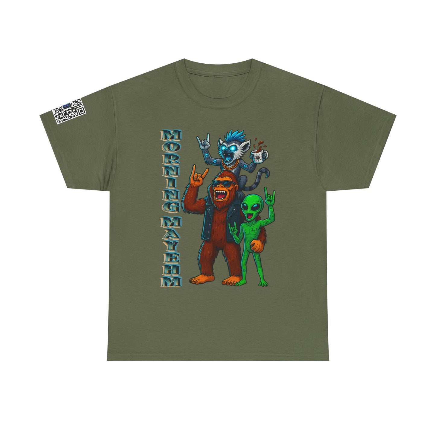 Morning Mayhem & the Blunt BreakDown unisex Heavy Cotton Tee