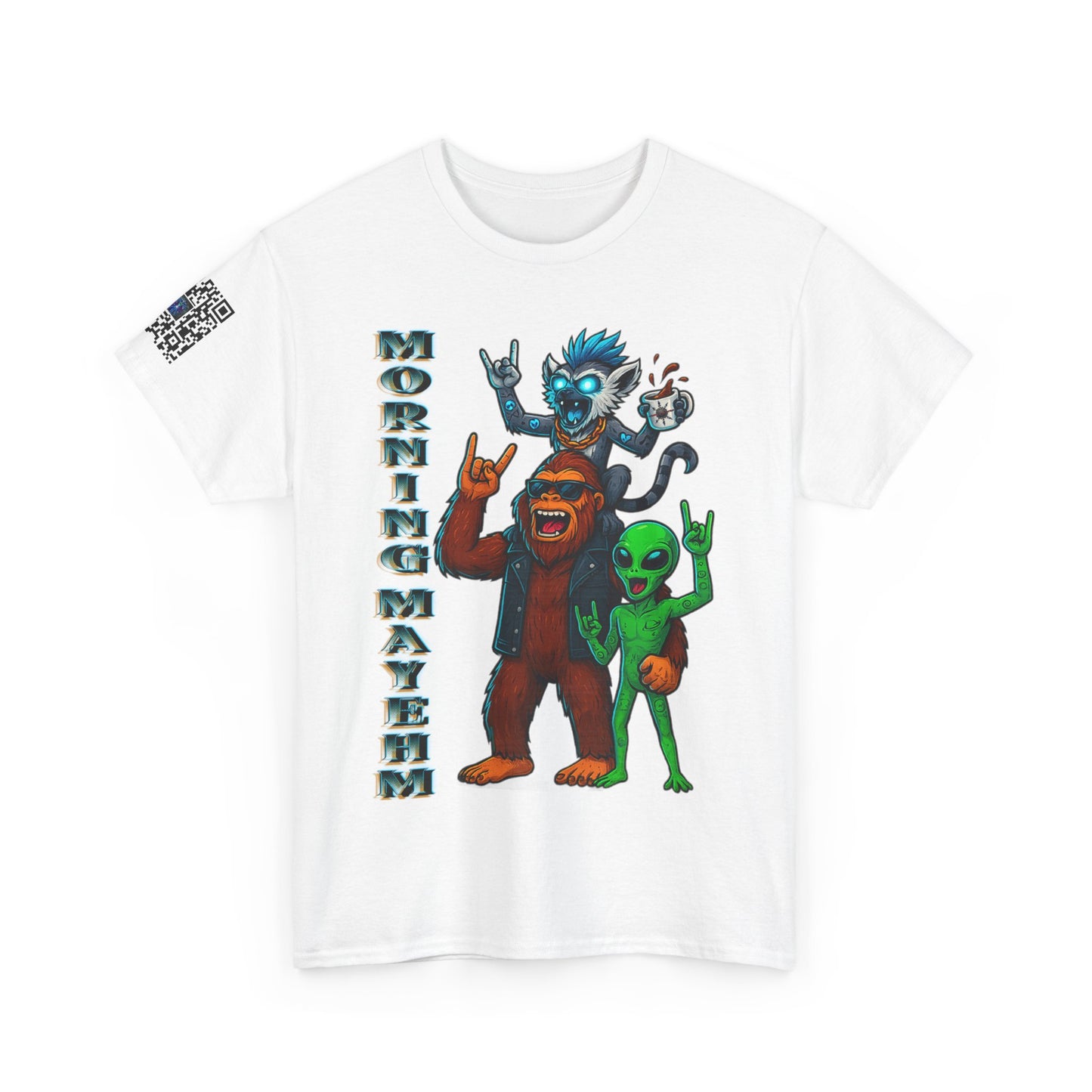 Morning Mayhem & the Blunt BreakDown unisex Heavy Cotton Tee