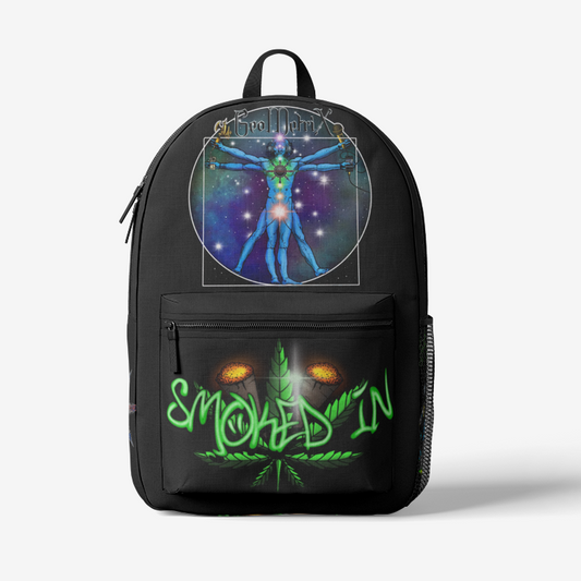GeoMetrix, Smoked In, Chaotic Collective Colorful Trendy Backpack